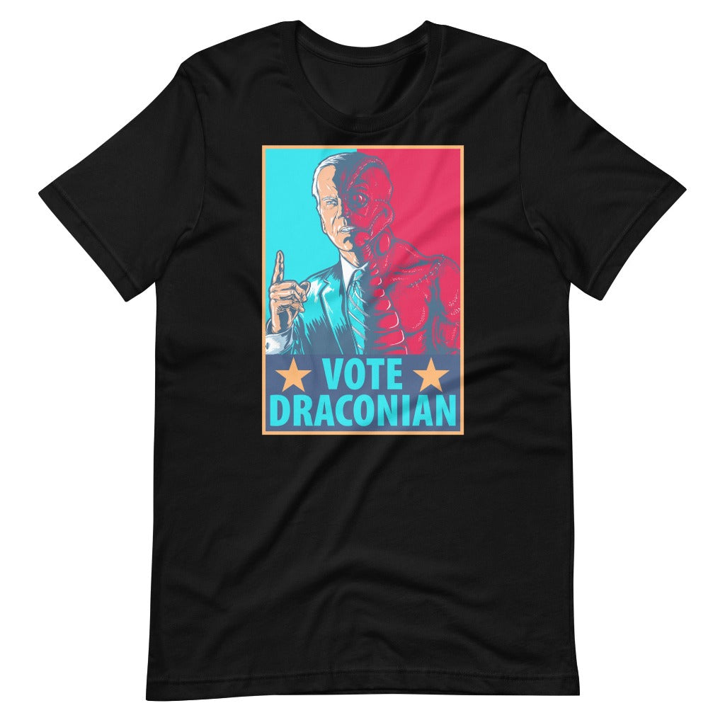 Biden Vote Draconian T-Shirt Black