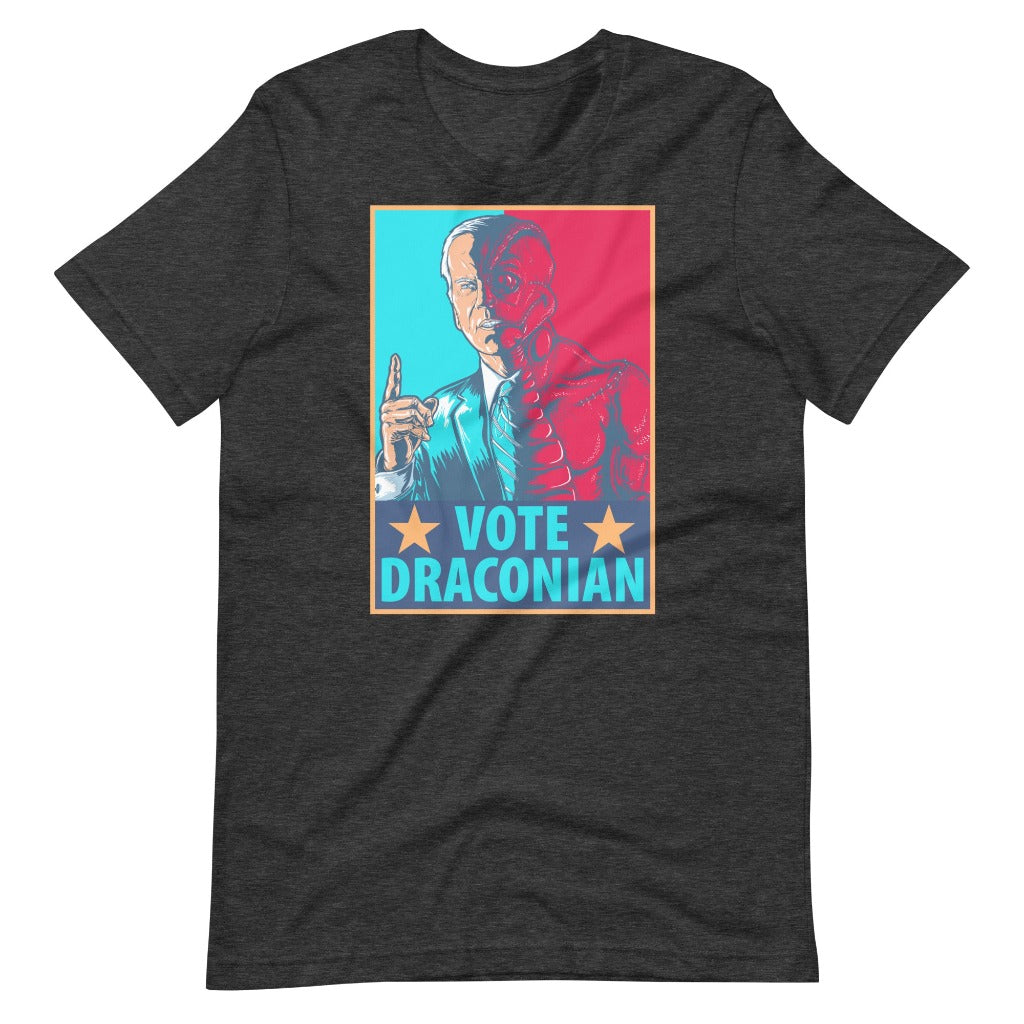 Biden Vote Draconian T-Shirt Grey Heather