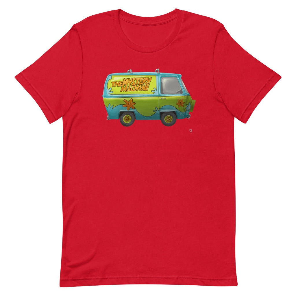 Mystery Machine T-Shirt  on Red